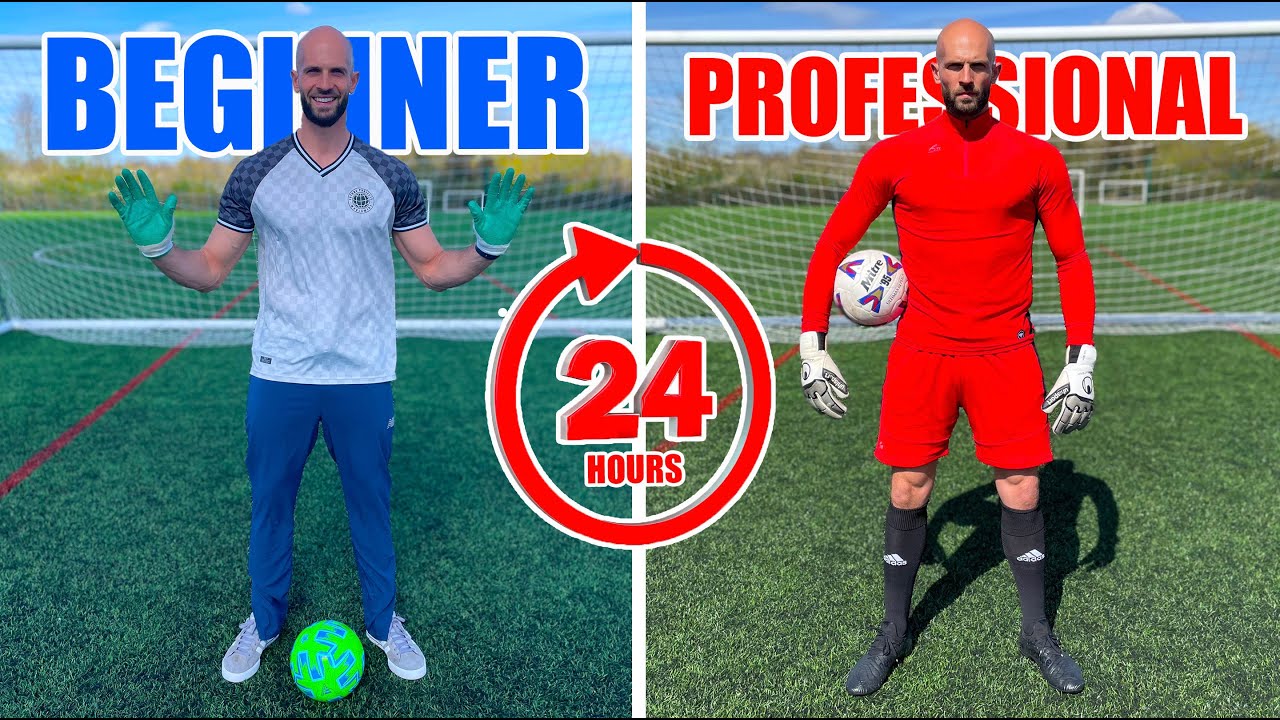 Becoming A Pro Goalkeeper In 24 Hours - Challenge!