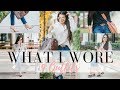 WHAT I WORE - 9 Outfits - 1/23/18 | LuxMommy