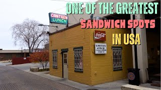 Canteen Lunch In the Alley  Famous Iowa Restaurant  And Iconic American Establishment