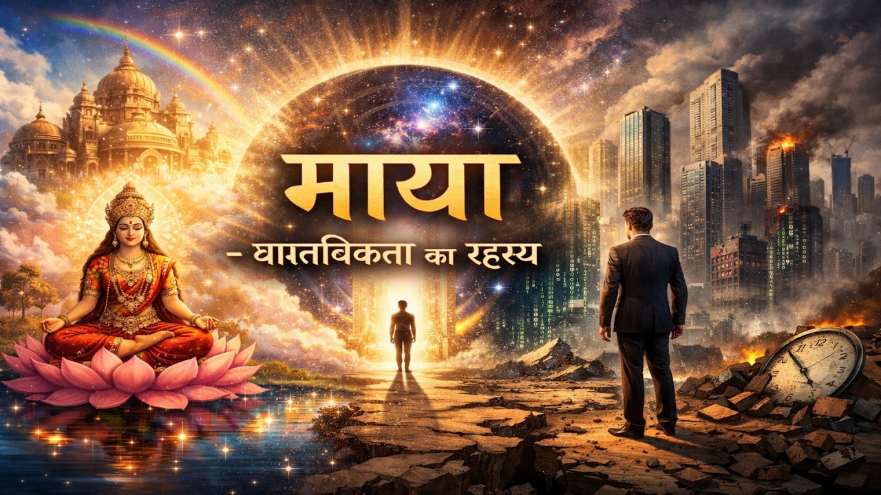 माया: वास्तविकता का रहस्य | Maya Explained in Hindi | Reality & Illusion