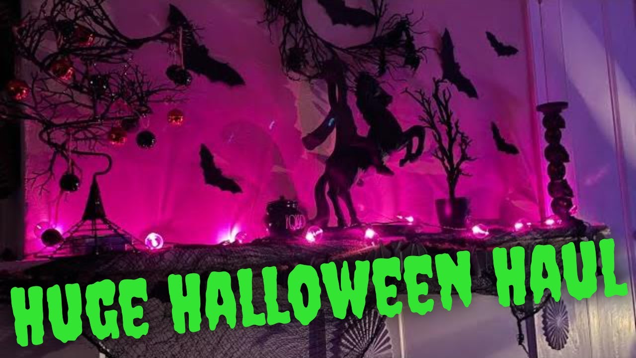 Halloween Haul Halloween Decor House Tour YouTube