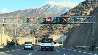Pozantı Zorlu Yollar Virajlar Ve Tüneller 😇 4K