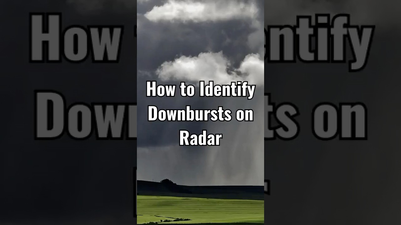 🤓🌪 Как определить нисходящие порывы на радаре 