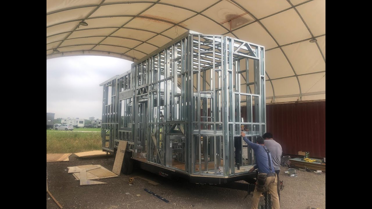 Creating My Tiny House with Framecad - YouTube