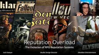 Reputation Overload - The Evolution of RPG Reputation Mechanics