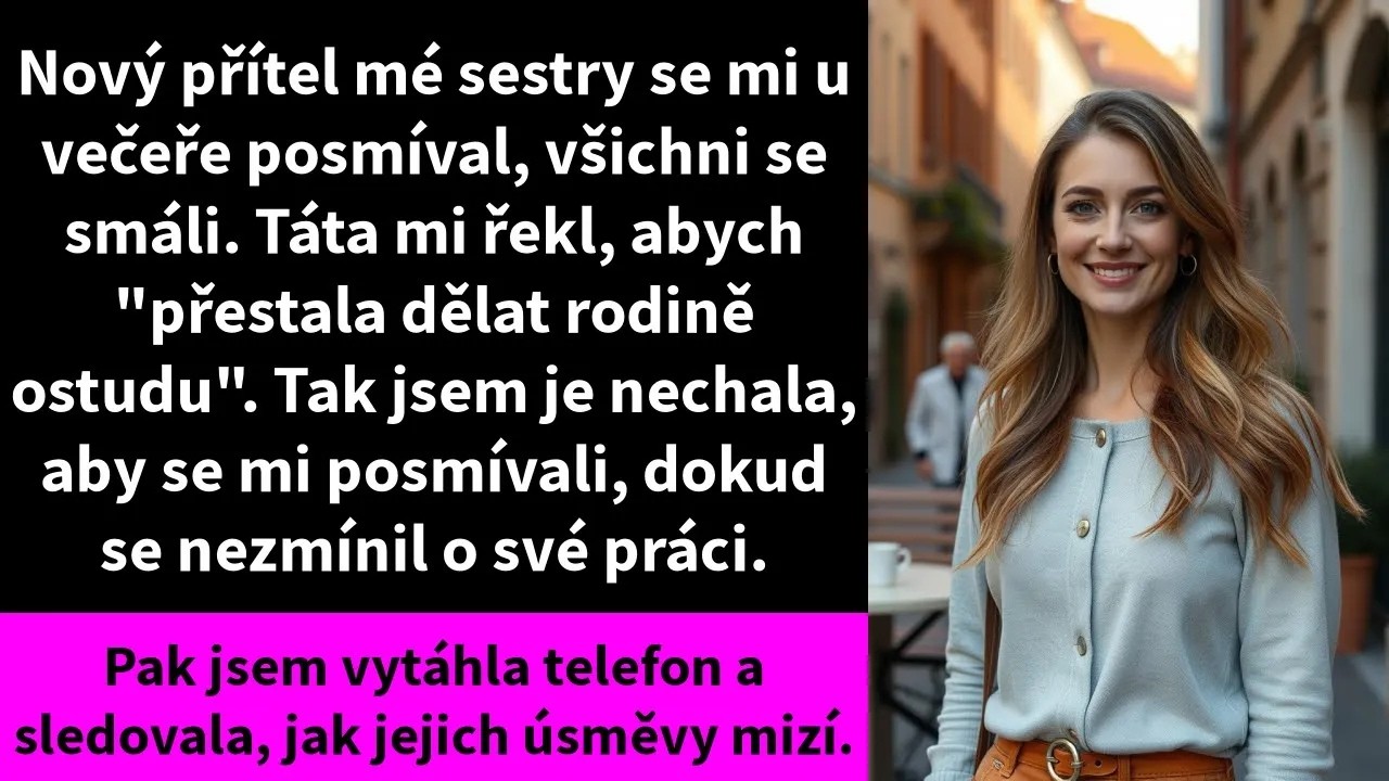 Má vlastní rodina se mi smála do obličeje. „Kdo by chtěl být účetní? To je nuda,“ řekla snoubenka mého bratra na jejich zásnubní večeři a všichni se smáli se mnou. Když jsem se ozvala, že se...