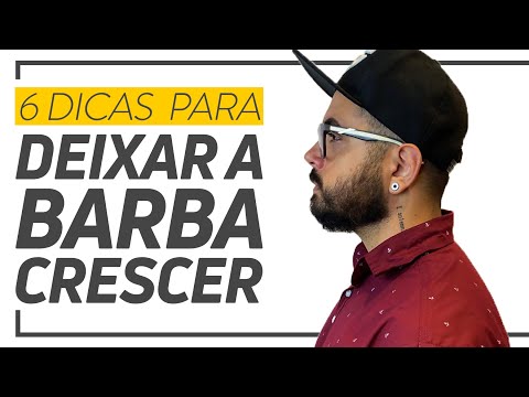 Vídeo: Como Deixar A Barba Crescer