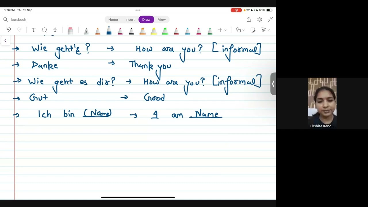 Learn all German greetings in a crash course – the fast way Ch-1,Part-1,A1 ​⁠​⁠