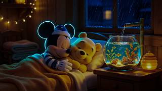 (SIN ANUNCIOS) Duérmete en 3 minutos 💤 Sonidos acogedores de cabaña de lluvia y acuario 🌧️ Música... screenshot 2