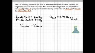 Density and Dimensional Analysis