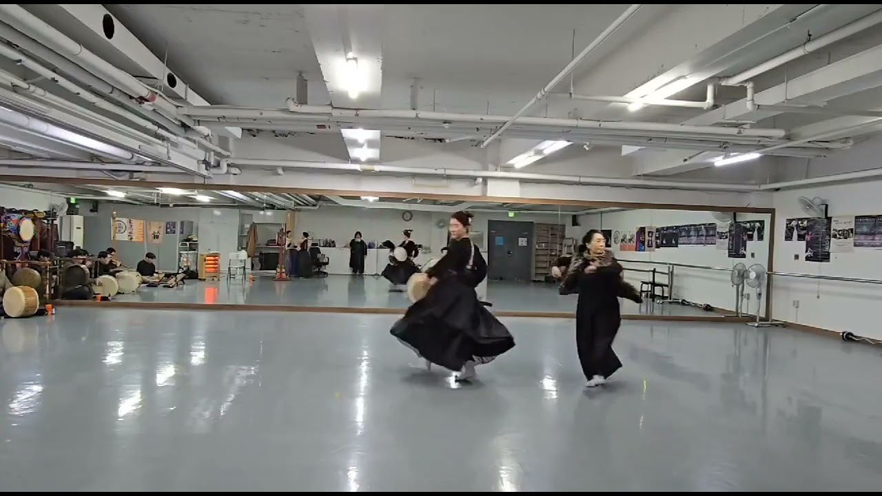 정민선생 20주년 추모공연 연습영상 | 교방장고춤 장영선 교수, 지도 김진옥교수