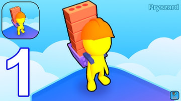 Tower Master: Collect & Build - Gameplay Walkthrough Part 1 Stick Building Tower Game (iOS, Android)