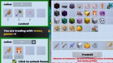PROOF TRADE (2)HOW TO GET RICH TRADE SYSTEM IN BLOCKMAN GO SKYBLOCK #blockmango