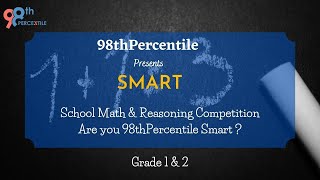 98thPercentile Smart Math and Logical reasoning kahoot contest | Grade 1-2 screenshot 2