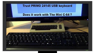 Trust Primo USB Keyboard and The C-64 Mini, does it work?