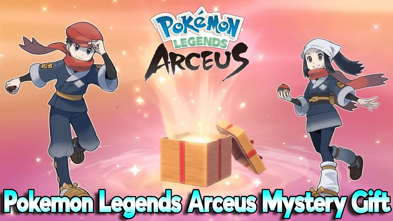 Expired* Pokemon Legends Arceus Mystery Gift 