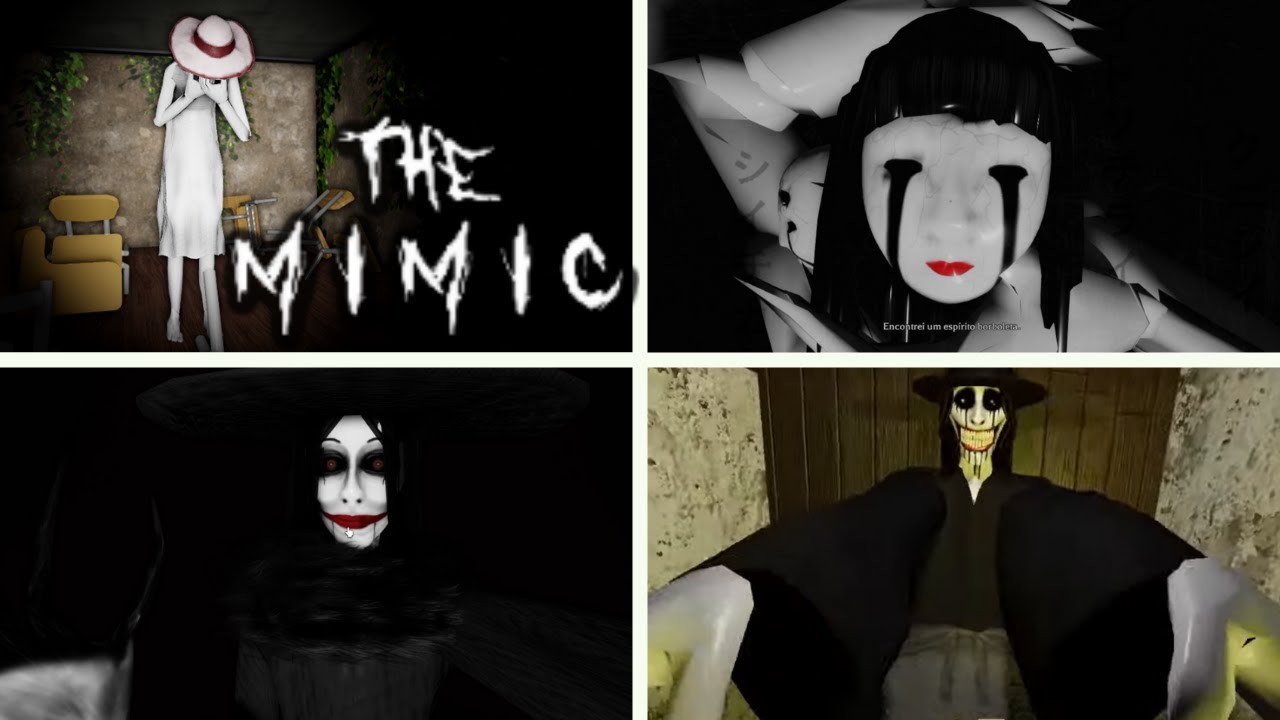 A HISTÓRIA DE THE MIMIC do ROBLOX! 