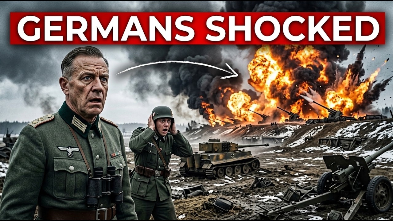 WHY GERMAN SOLDIERS WERE SHOCKED BY AMERICAN ARTILLERY — IT CHANGED THE BATTLEFIELD