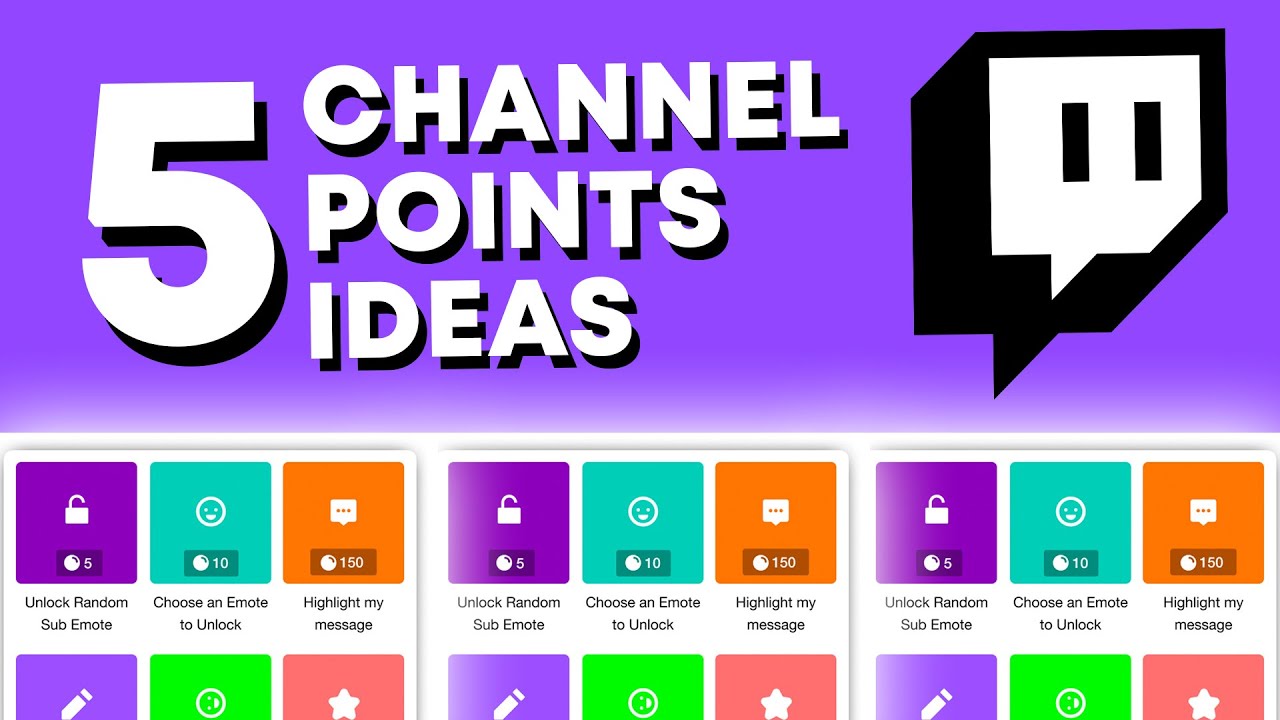 50 Reward Ideas For Twitch Channel Points Creator Hype | atelier-yuwa ...