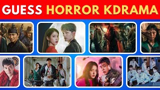 Guess the Horror K-Drama by the Poster in 5 Seconds! | Ultimate K-Drama Quiz 👻🩸