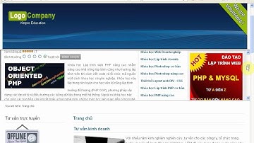 Học Thiết kế Web Joomla 2.5 - Quản lý Module Wrapper