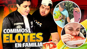 ASI PASAMOS LA NOCHE COMIENDO ELOTES EN FAMILIA LOS TOYS🤤🌽/ MAYVE CASTRO‼️