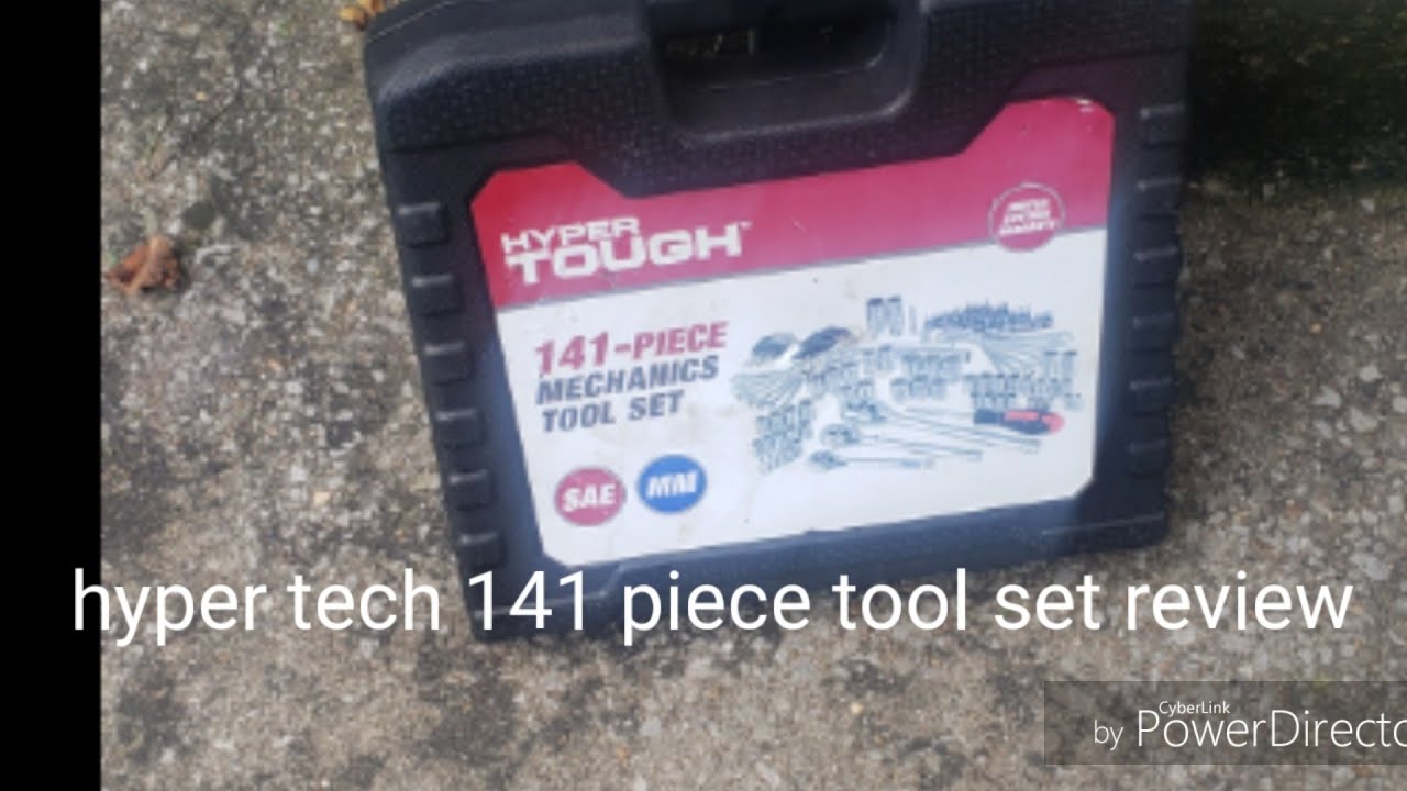 Hyper tech 141 piece tool set review