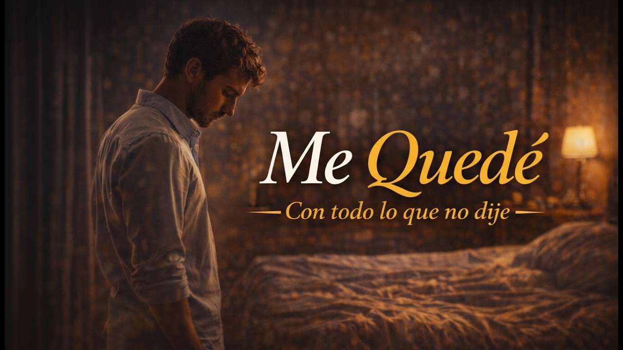 Me Quedé – Canción Pop Latina de Arrepentimiento | Balada Emocional en Español