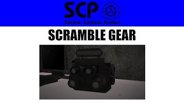 Scramble Gear | SCP Anomaly Breach 2 | Roblox