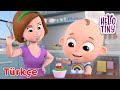 Muffin Şarkısı 🧁 | Bebekler için şarkılar | Hello Tiny Türkçe