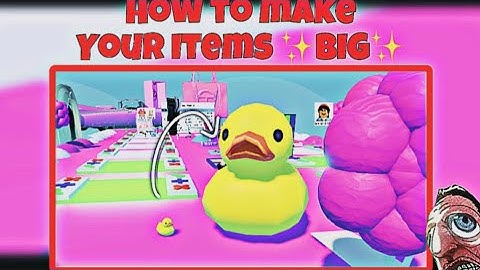 How to make your items ✨TITAN SIZED✨ in Pop It Trading !