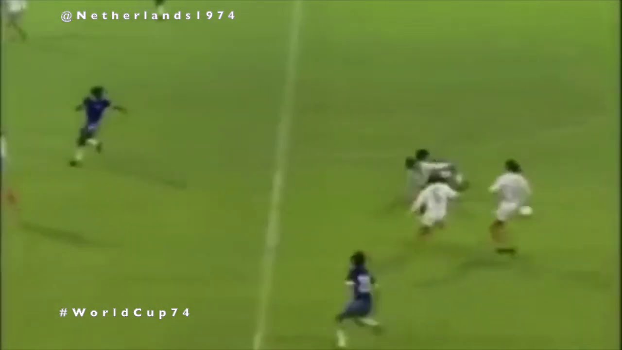 Willem van Hanegem 3 tackles vs Brazil 