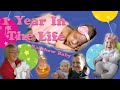 A Year In The Life Of Rainbow Baby - First Birthday Celebration Video - Leilani Nevaeh