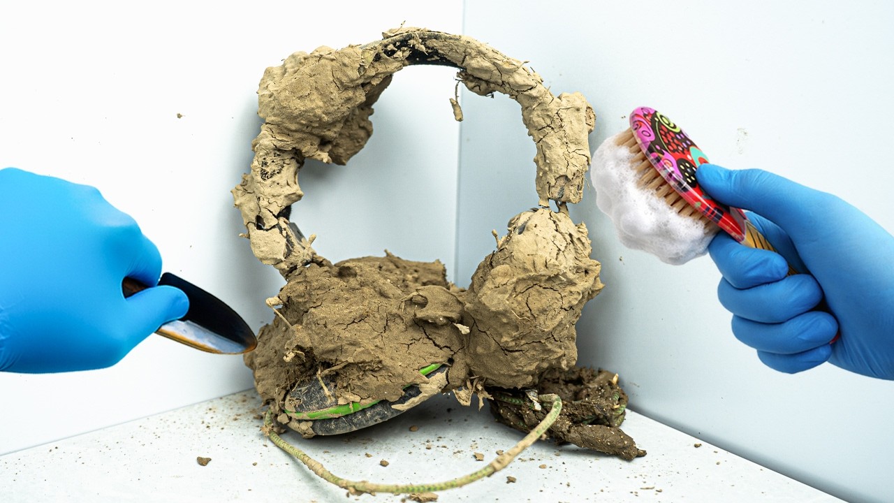 How To Clean Headphones, Remove & Clean Earpads  Change Cleaning ASMR