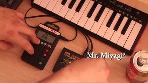 PO-33 & Monotron Delay Making 90s Hip Hop Boombap