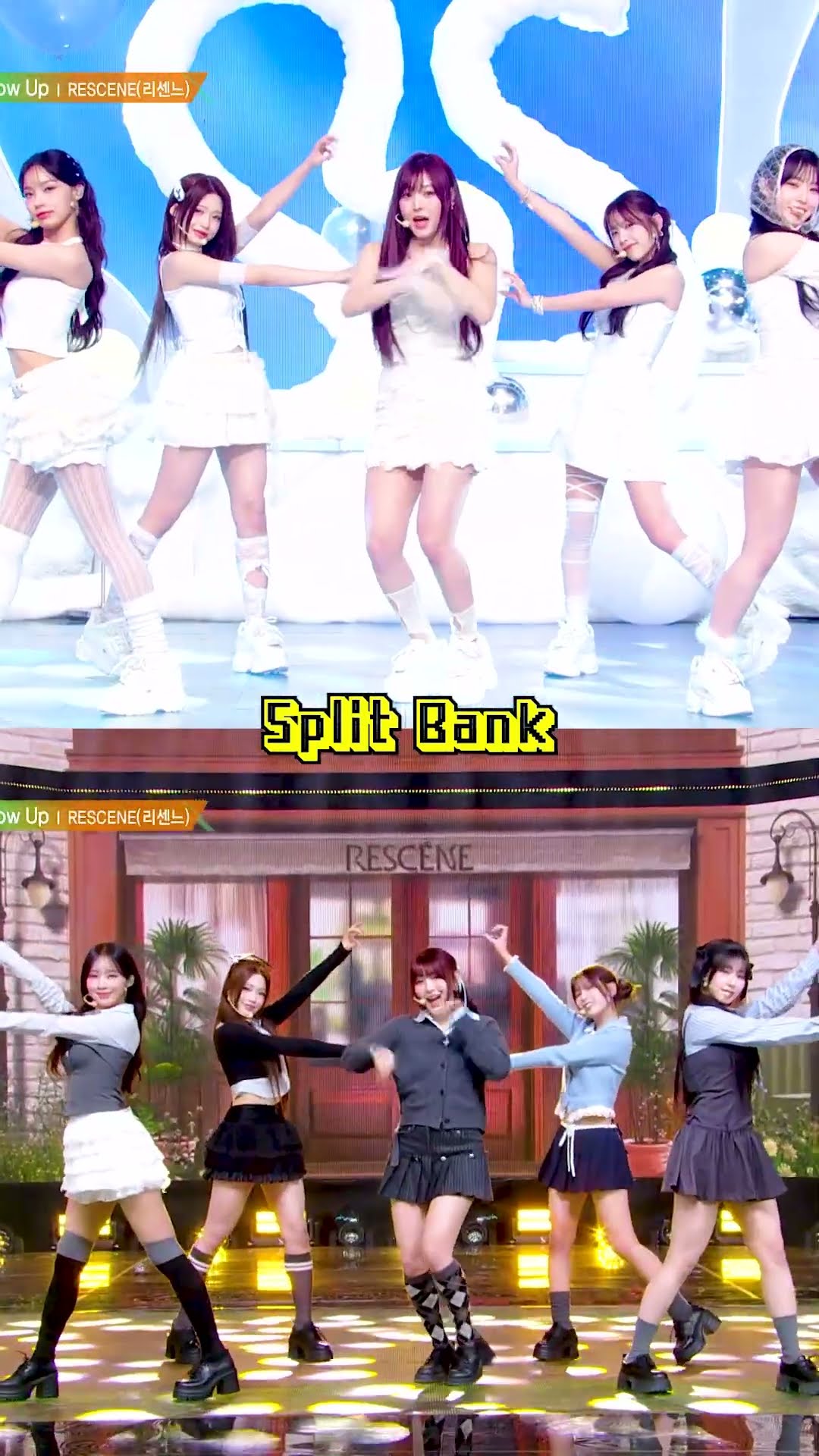RESCENE - Glow Up #SplitScreen #SplitBank #MusicBank #Shorts | KBS WORLD TV