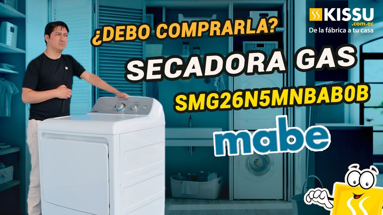 Secadora de Ropa Mabe SEM101BDBY 10 kg.