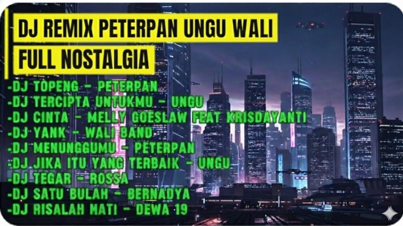 DJ TIKTOK TERBARU VIRAL - DJ Remix Pop Indonesia Terpopuler  Peterpan  Ungu  Dewa 19