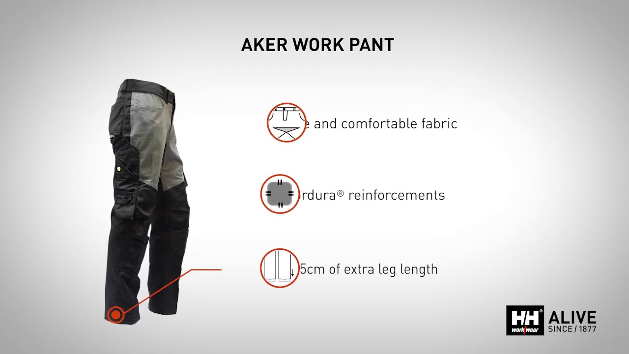 Helly Hansen Workwear Aker Concept Werkbroeken, shell werkjassen en softshell werkjassen -