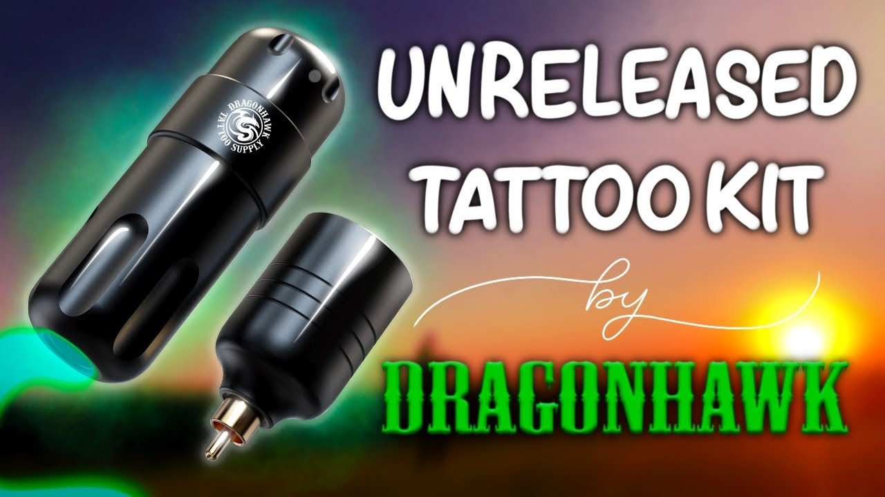 ✓ You Can't Buy This Tattoo Machine..yet / Dragonhawk S8 Tattoo Machine Kit  & 4 Months Later of use! 