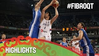 Serbia v Czech Republic - Highlights - 2016 FIBA Olympic Qualifying Tournament