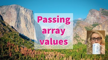 50) Passing array values | Java with Ali