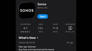 Pembaruan Aplikasi Sonos 80.00.39/45 - Pembaruan Speaker 18.1 - Uji Coba Film screenshot 4