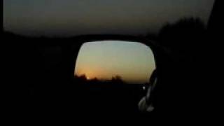 Driving across the desert...