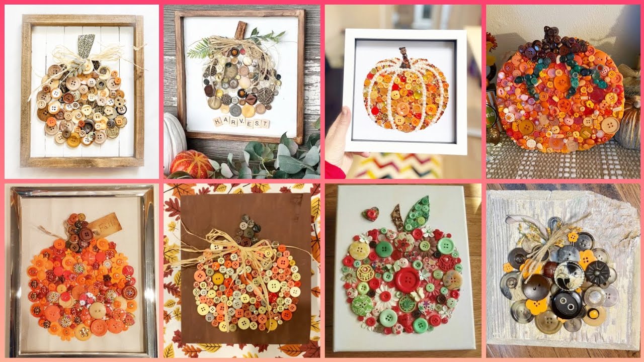 Magical DIY button decoration you”ll want to try #trending #diy #trend ...