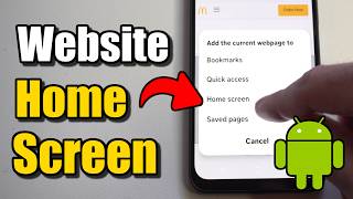 How to Add Website to Home Screen on Android (Best Method) screenshot 2