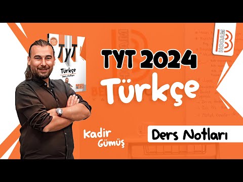 24) TYT Türkçe - Bağlaç (Ünlem) - Kadir GÜMÜŞ - 2024