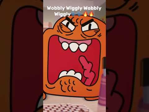 Wobbly Wiggly Wobbly Wiggly Amazingworldofgumball Travisscott Funny