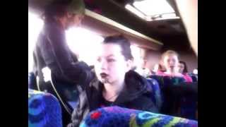 New Zealand students from St Josephs school Hawera have fun on way to kapa haka competition New Zealand students from St Josephs school Hawera have fun on way to kapa haka competition