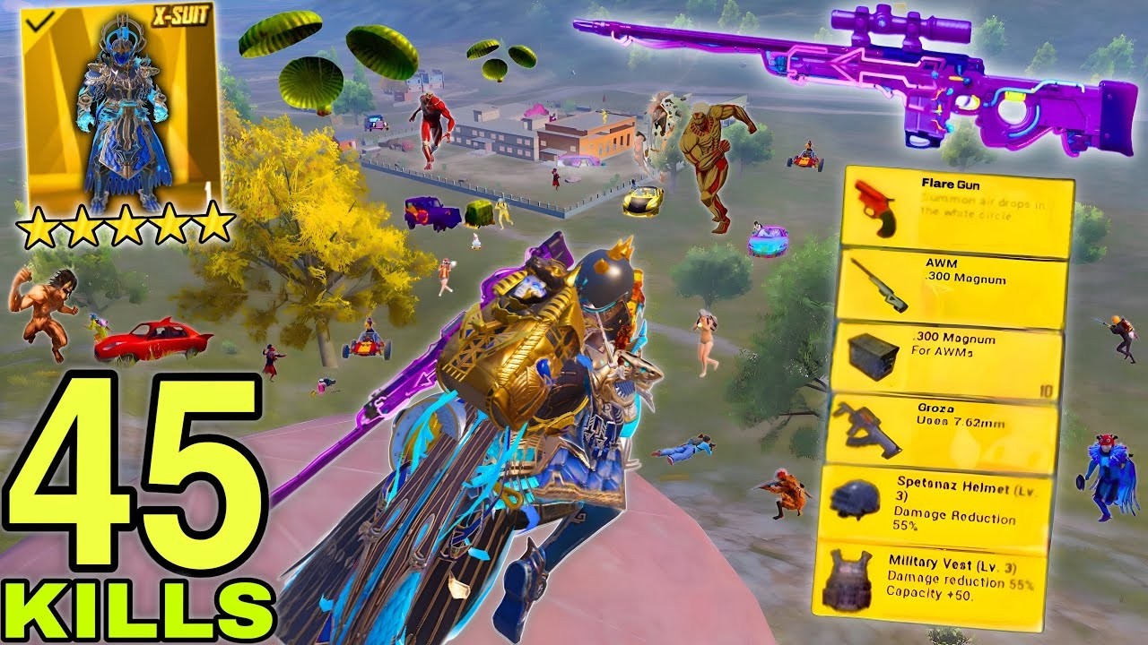 MY BEST RUSH GAMEPLAY in NEW MODE🔥POSEiDON X-Suit🥶